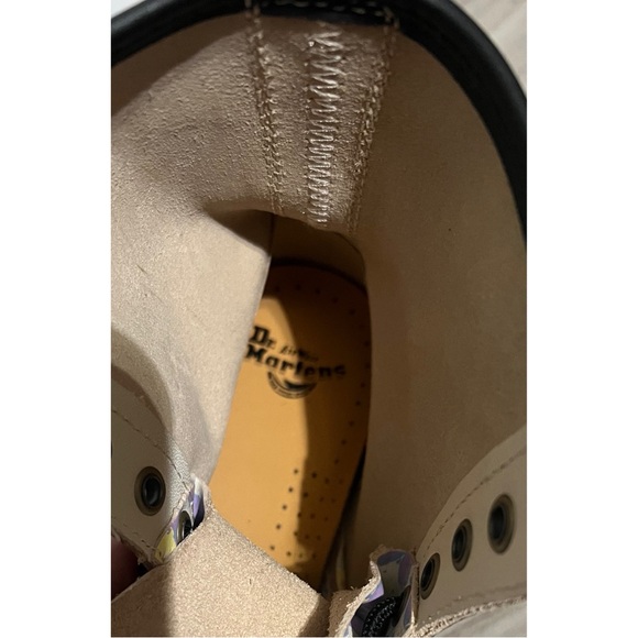 Dr. Martens 1460 Floral Mash Up Backhand Boots Parchment Beige womens Size  6 - Picture 10 of 11